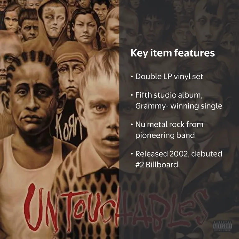 Korn - Untouchables - Music & Performance - Vinyl - Walmart.com