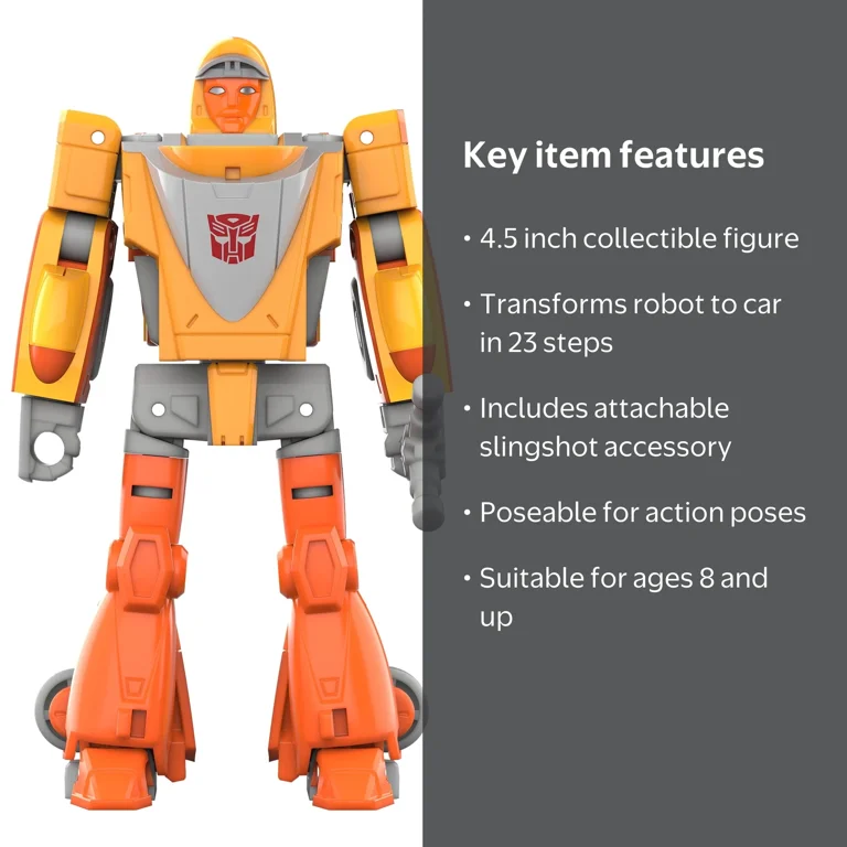 トランスフォーマー　G1レトロコレクション ウィーリー Transformers Toys Retro G1-Inspired Autobot Wheelie 4.5