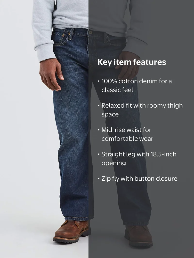 パンツ Levi's 569 Loose jeans W31 L32 Levi's Men's 569 Loose Straight Fit Jeans - Walmart.com