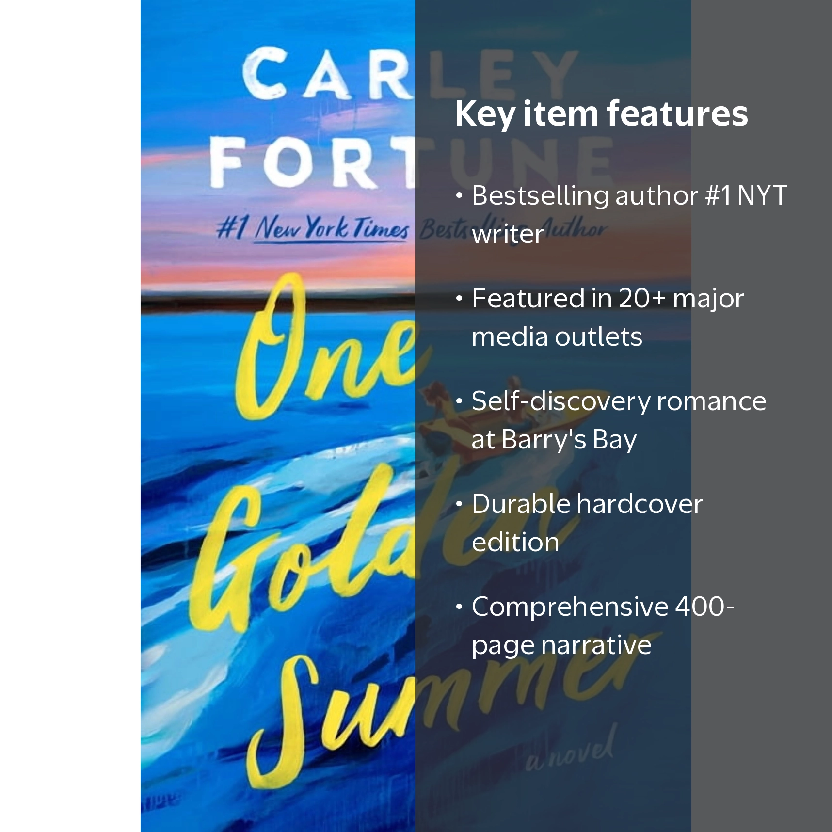 One Golden Summer, (Hardcover) - Walmart.com