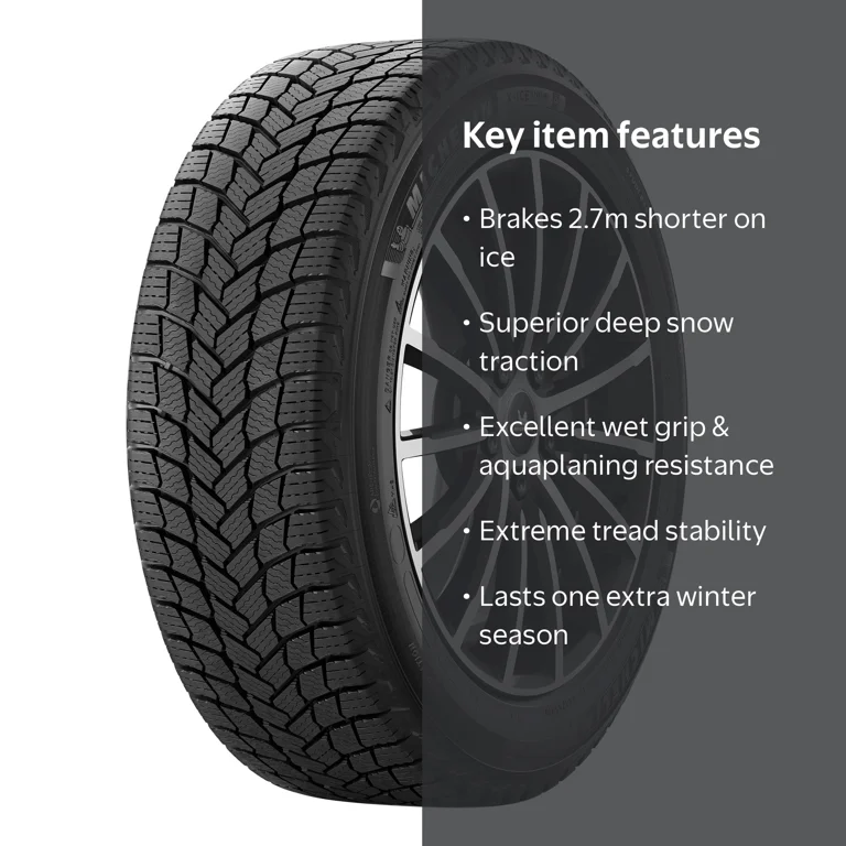 Michelin X-Ice Snow Winter Passenger Tire, 225/55R17 XL 101H