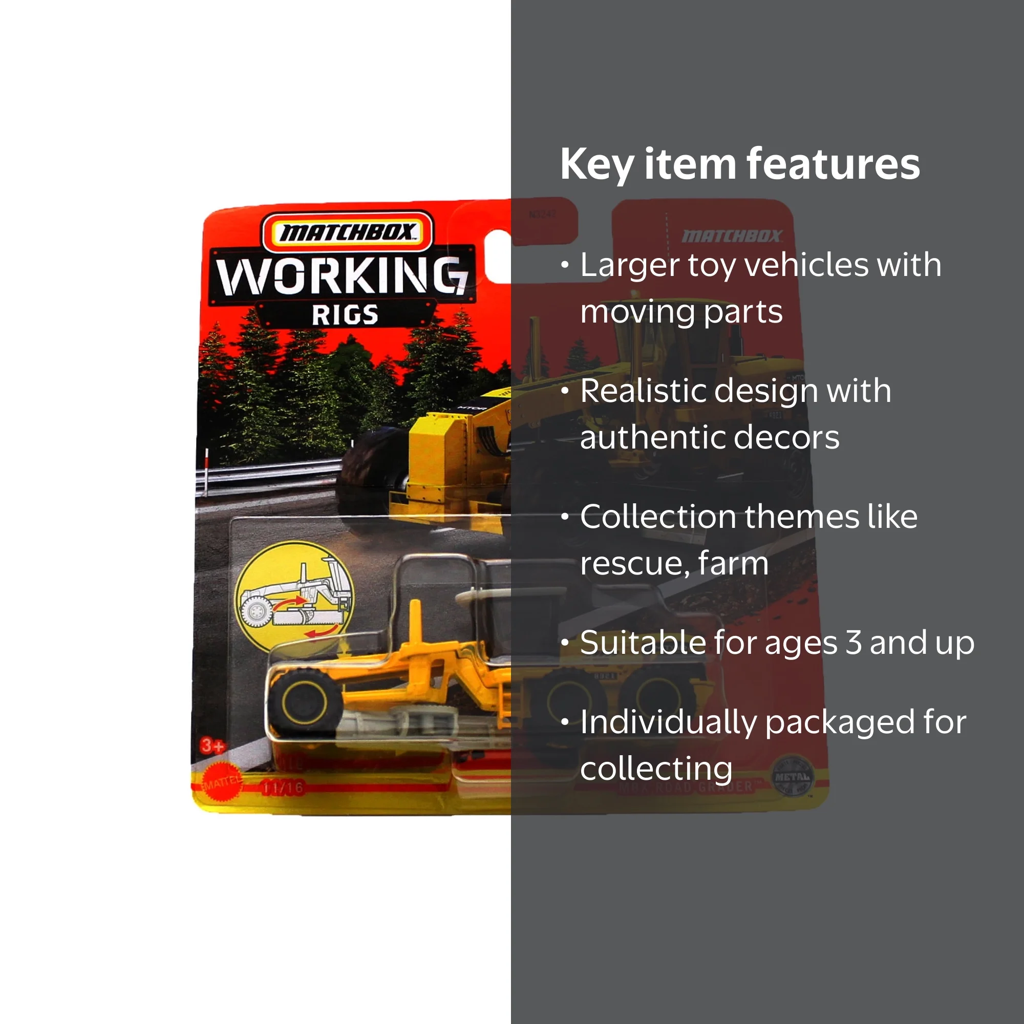 Matchbox 2023 Real Working Rigs 70 Years Anniversary - Assorted