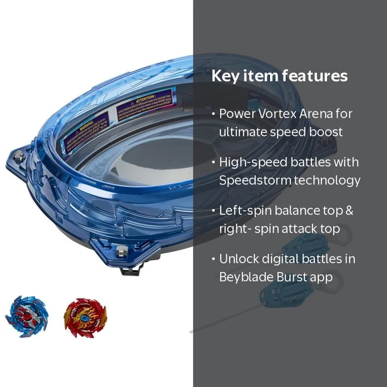 Beyblade Burst Surge Speedstorm Volt Knockout Battle Game Set
