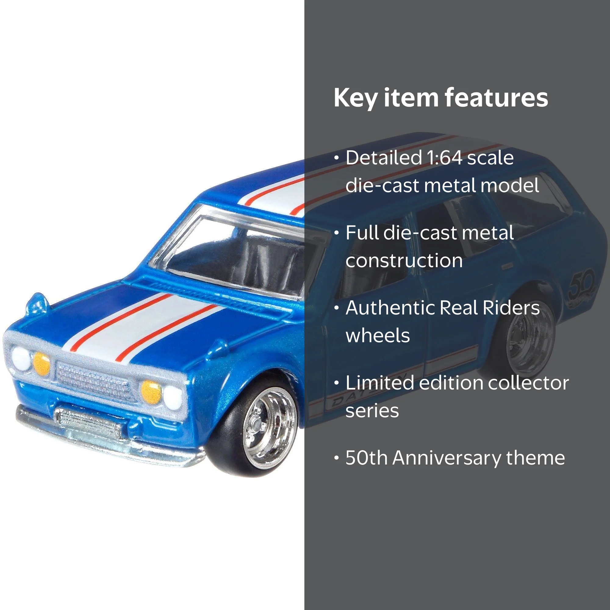 Hot Wheels Premium Collector Favorites 71 Datsun 510 Wagon Car