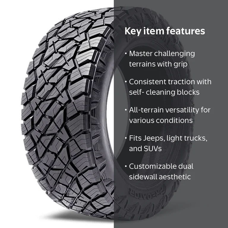 Predator New Mutant X-AT All Terrain LT235/75R15 104/101S C Light