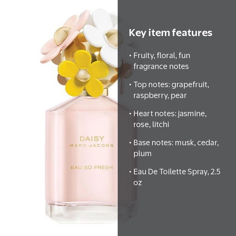 Marc Jacobs, Daisy Eau So Fresh Eau De Toilette Spray, 2.5 oz