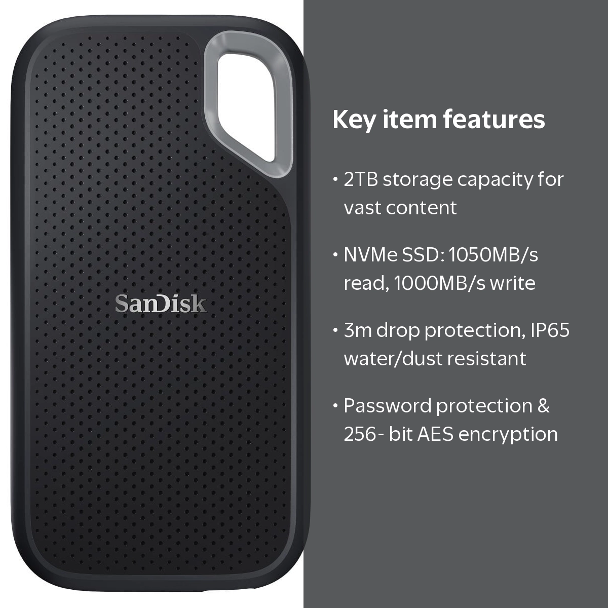 SanDisk Extreme Portable SSD 2TB　値下げ SanDisk Extreme Go Portable SSD, 2TB - Walmart.com