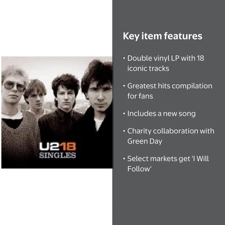 U2, Vinyl LP, U218 Singles, Greatest Hits, Music & Performance