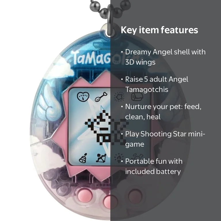 Tamagotchi, Original Tamagotchi - Dreamy Angel, digital pet, mini