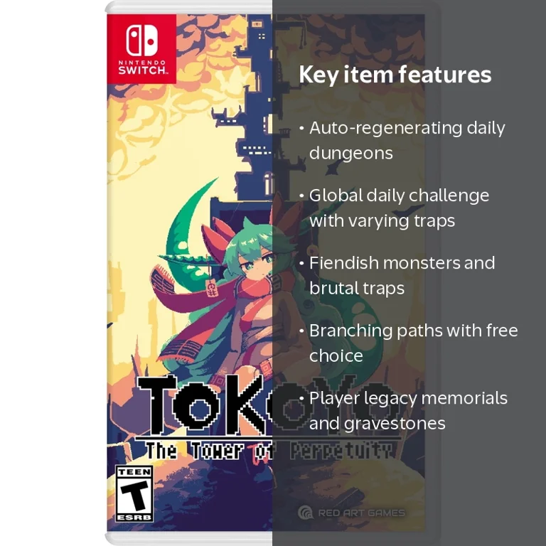Tokoyo: The Tower Of Perpetuity - Nintendo Switch - Walmart.com