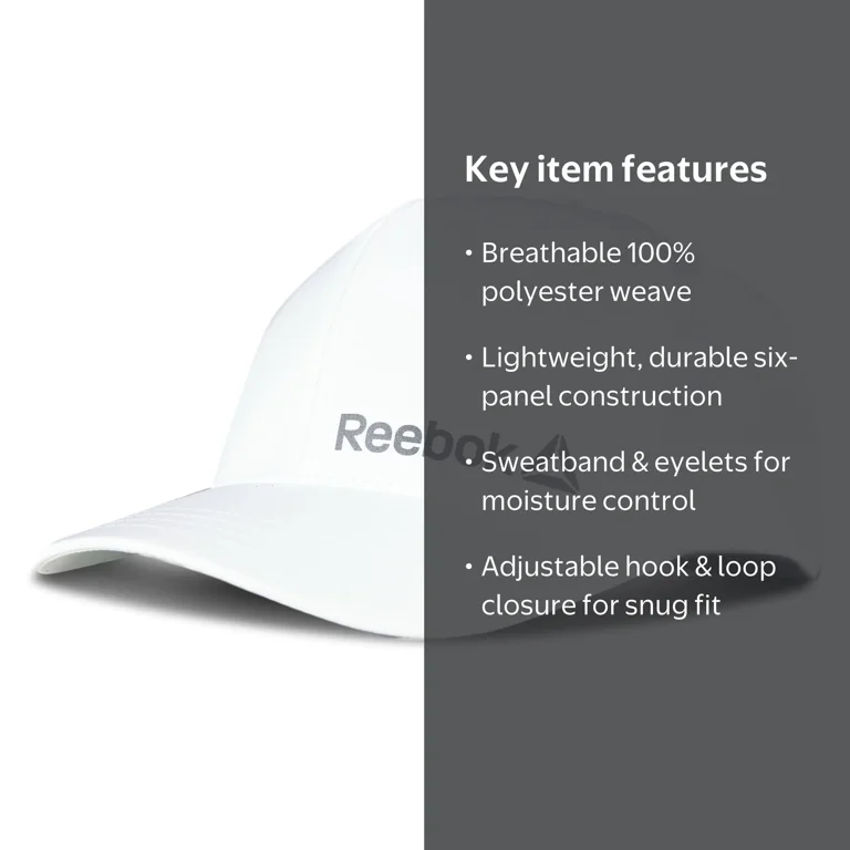 Reebok Adult Unisex Lightweight Training Hat - Walmart.com