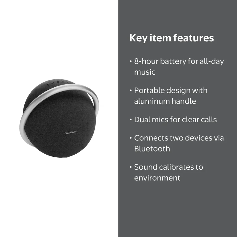 Harman Kardon Onyx Studio 8 - Bluetooth Studio Speakers, Ideal