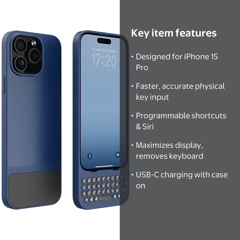 Keyboard for iPhone 15 Pro – Keyboard Case for Premium Typing