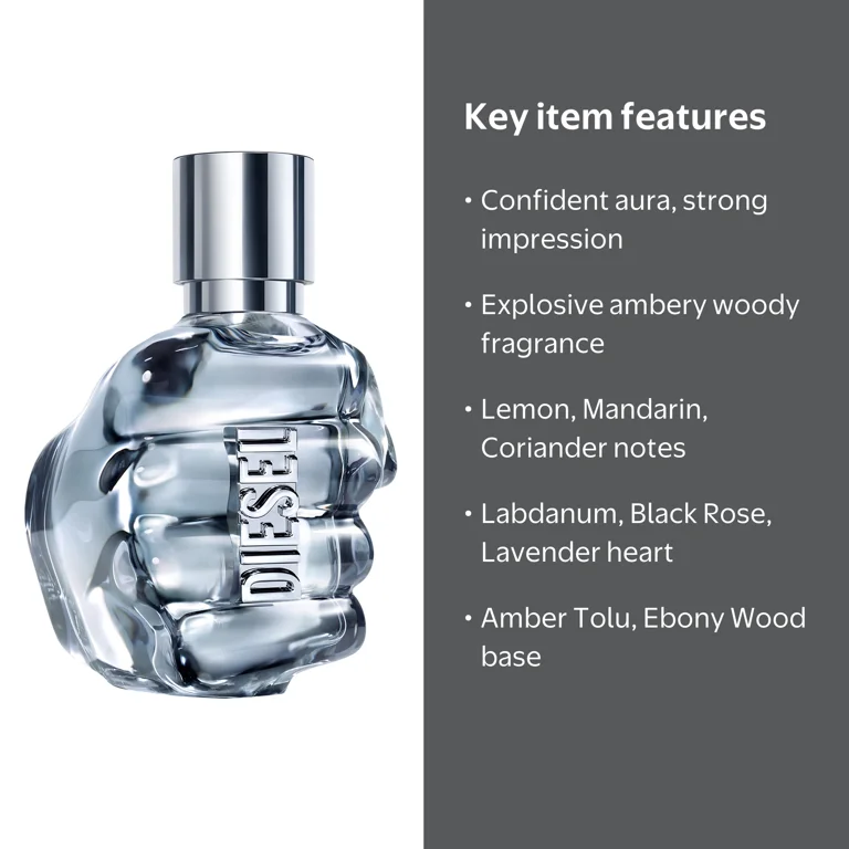 Diesel Only the Brave Eau de Toilette Spray, 1.7 fl oz, Men
