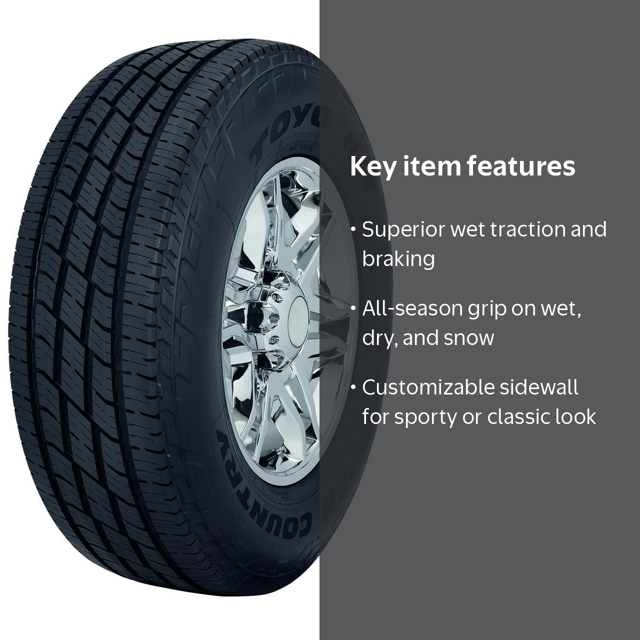 Toyo Open Country H/T II Highway LT275/65R18 123/120S E Light