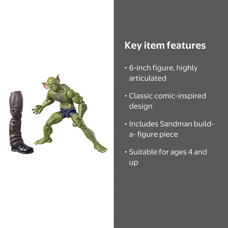 Marvel Spider-Man 6-inch Legends Series Marvel's Jackal - Walmart.com