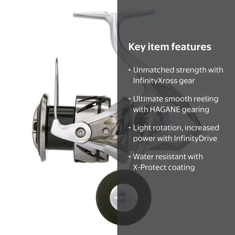Shimano Stradic FM C5000XG Spinning Reel with Infinity Drive and