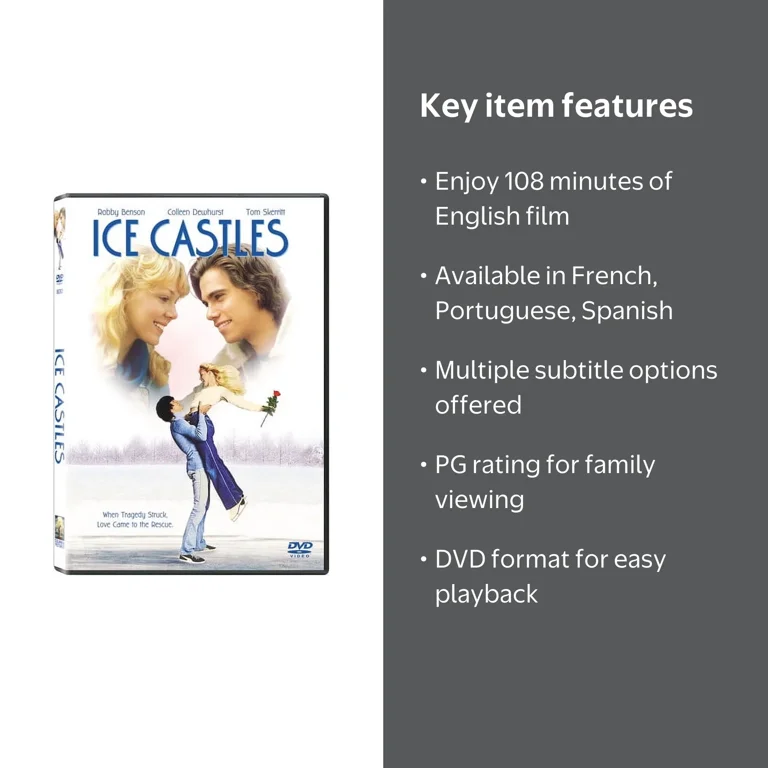 Sony Pictures Entertainment, DVD, Ice Castles, PG, 108 Minutes