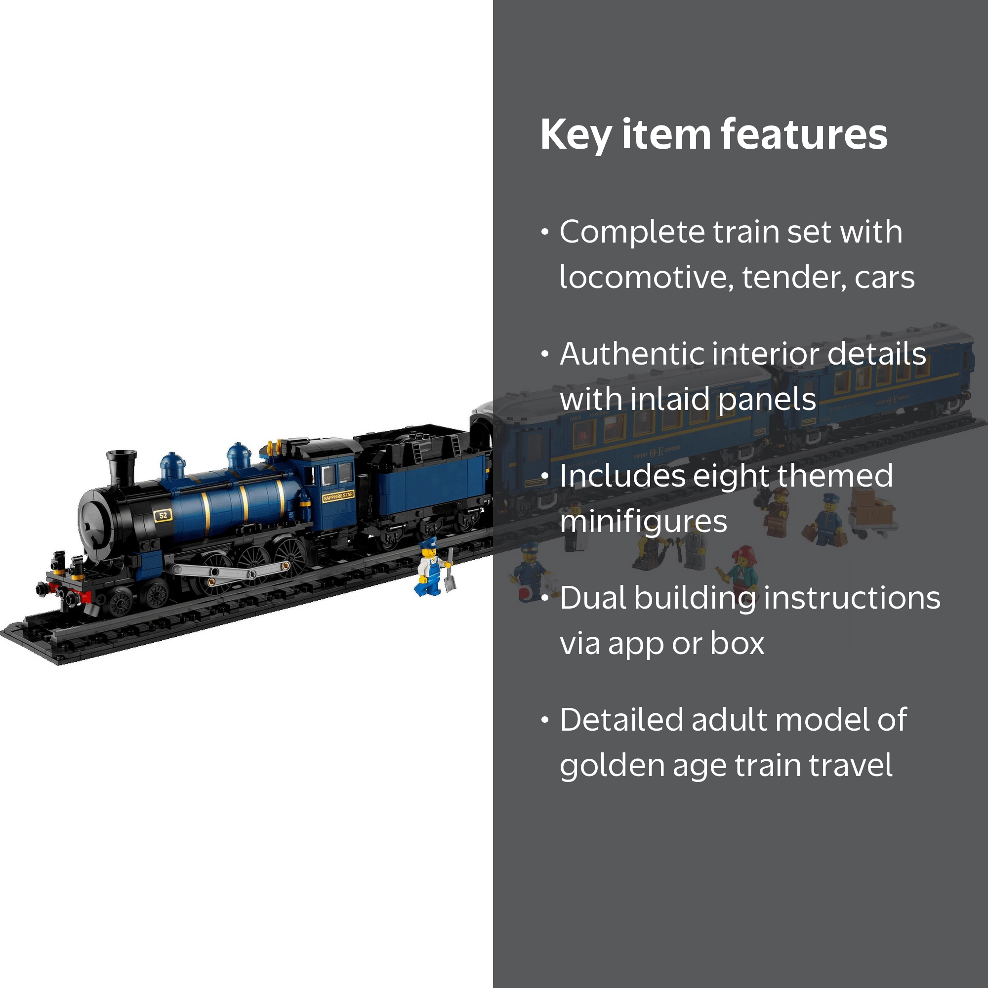 Lego Ideas 21344 - The Orient Express Train - Walmart.com