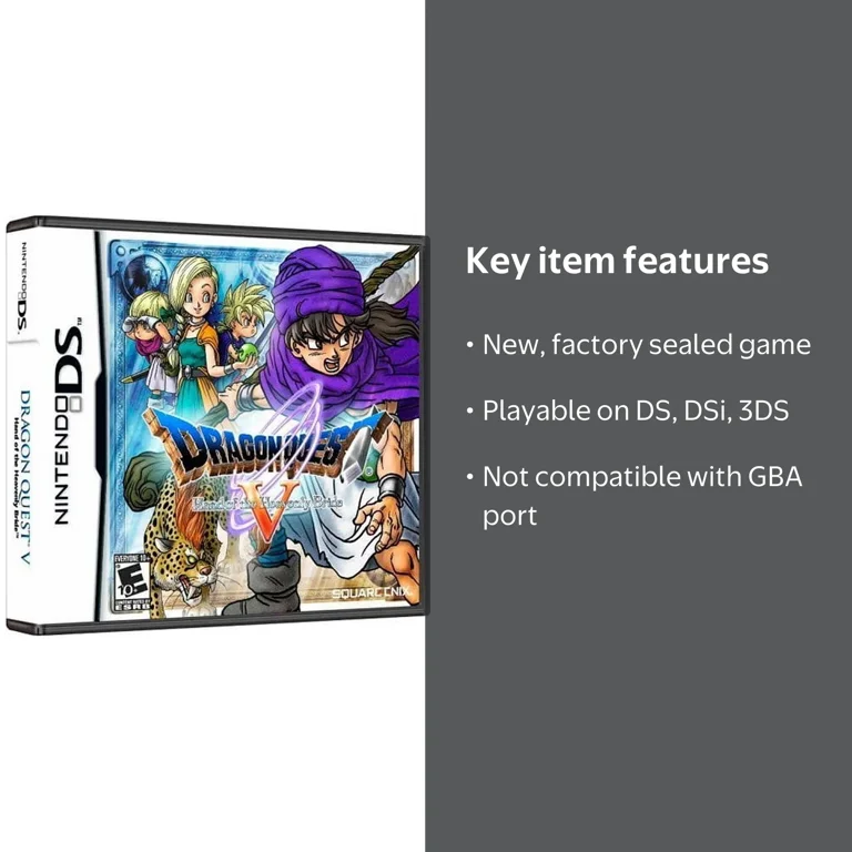 Dragon Quest V: Hand of the Heavenly Bride [Nintendo DS DSi