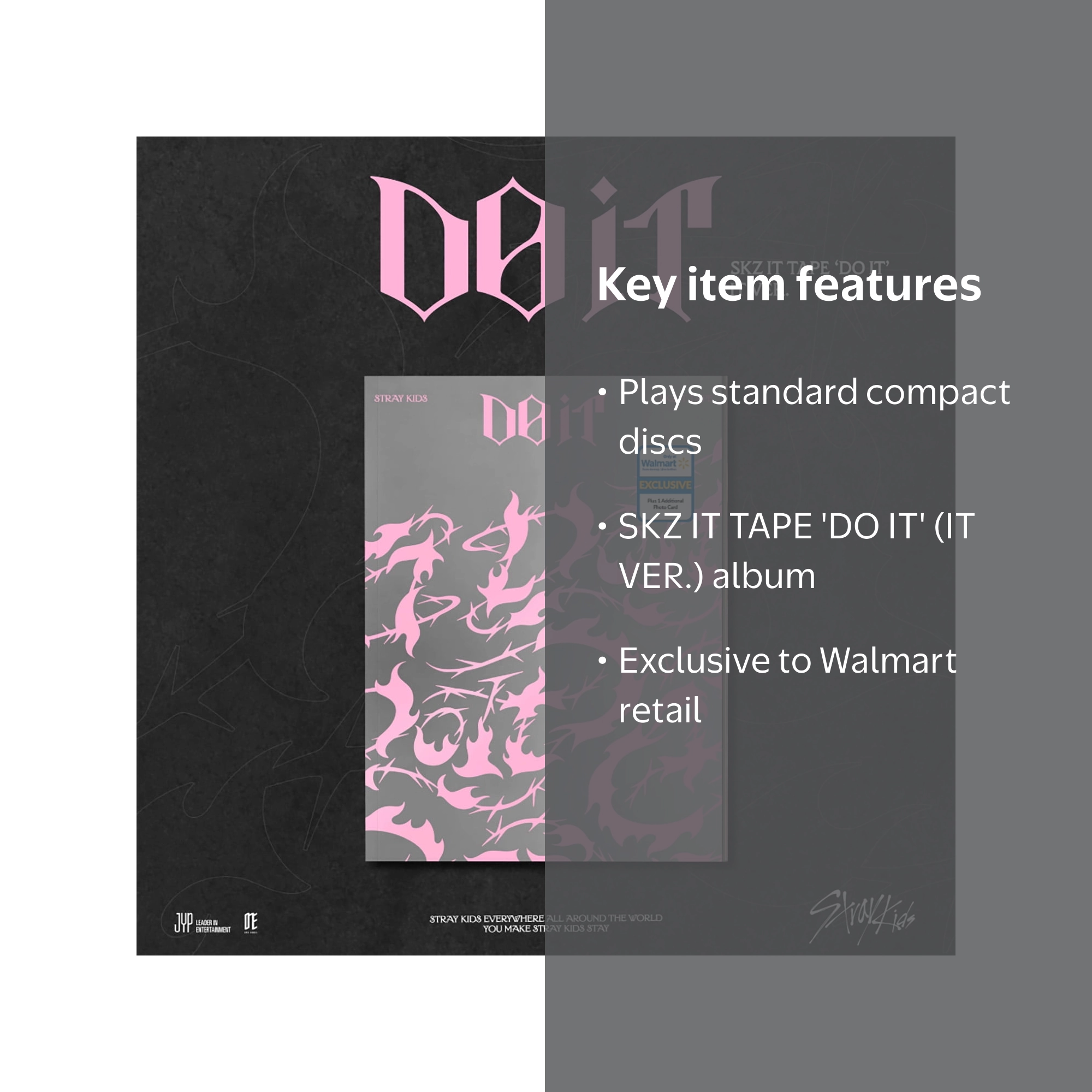 Stay Kids - SKZ IT TAPE 'DO IT' (IT VER.) (Walmart Exclusive) - CD