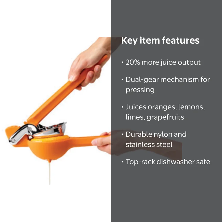 Chef'n FreshForce Citrus Orange Squeezer and Juicer, Model RRK150