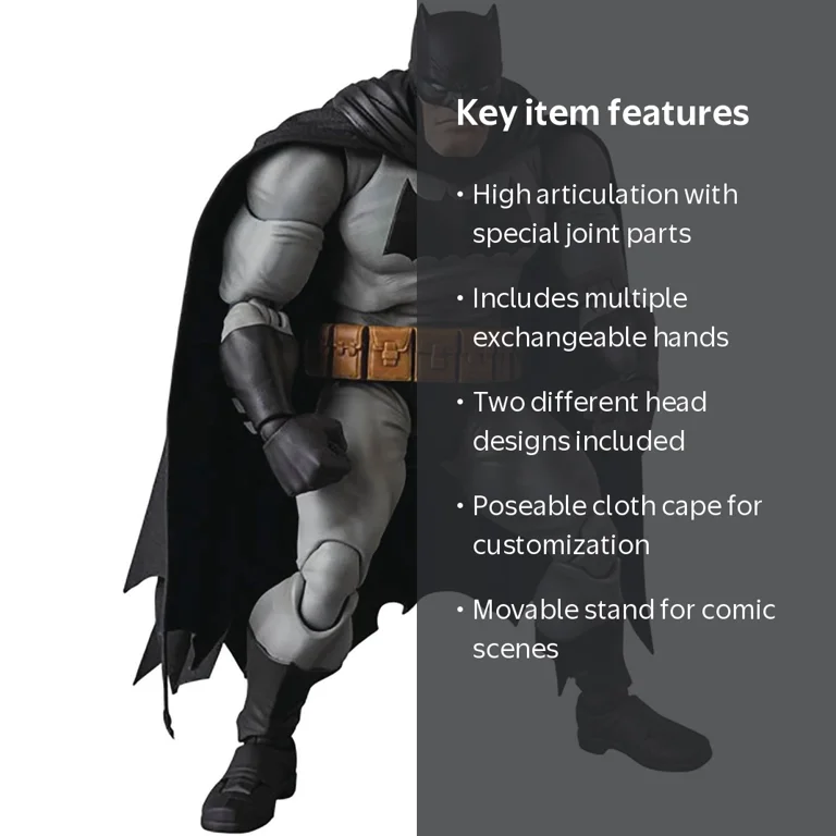 DC MAFEX Batman Action Figure (Dark Knight Returns) - Walmart.com