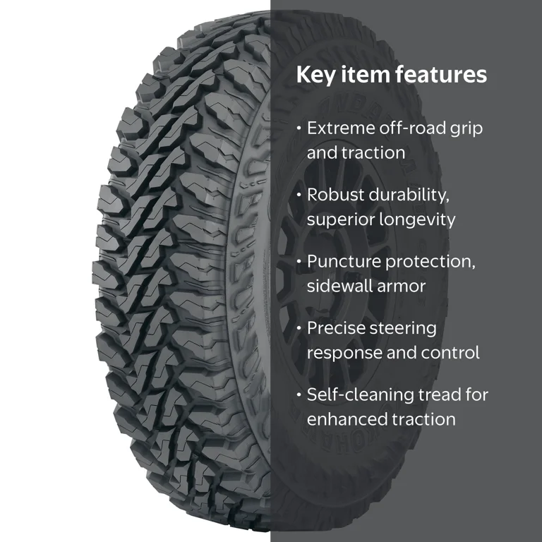 Yokohama Geolandar M/T G003 SxS Mud LT33X9.50R15 104Q B ATV/UTV