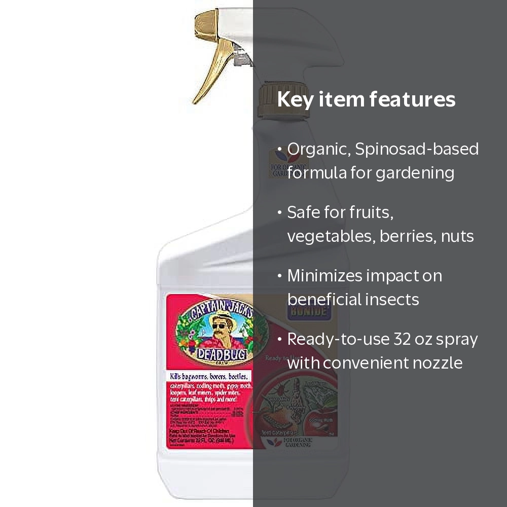 BONIDE Captain Jack's Deadbug Brew Organic Insect Killer, 32 oz