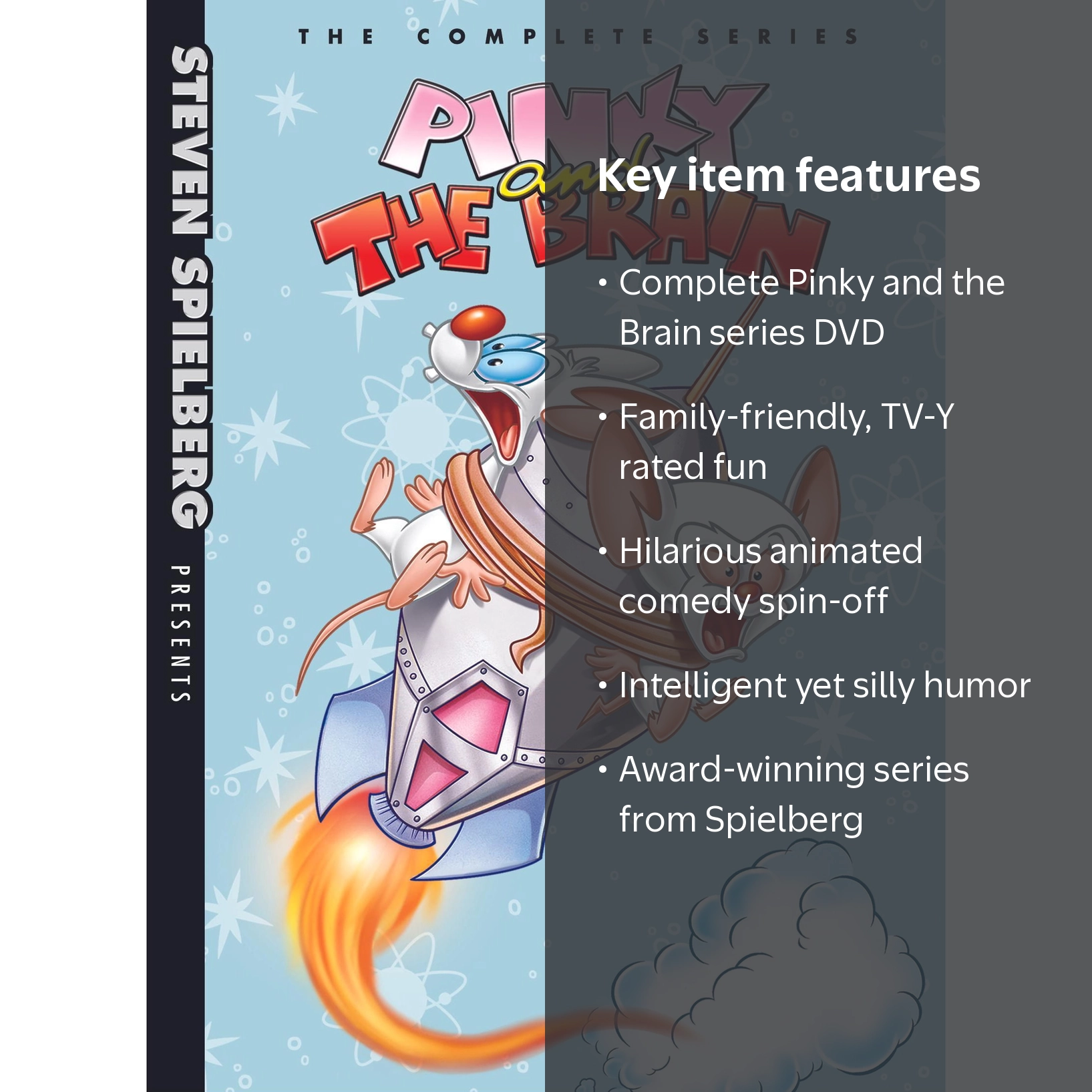 SDS, Pinky and the Brain, The Complete Series DVD, animation, TV-Y