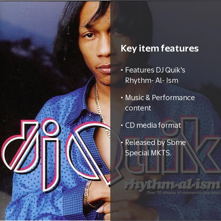 DJ Quik - Rhythm-Al-Ism - Music & Performance - CD - Walmart.com