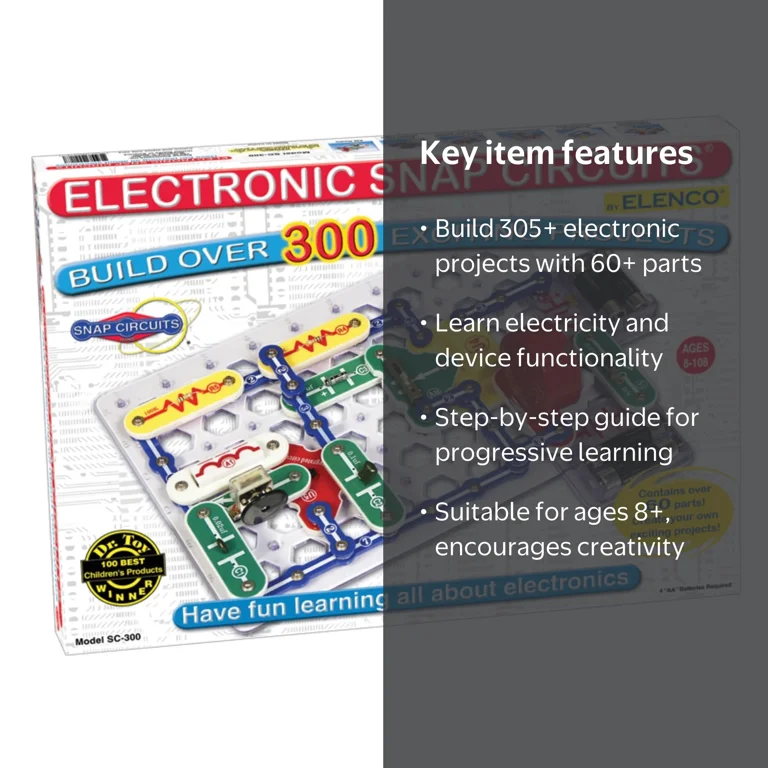 Snap Circuits¬Æ Classic | Electronic Science Kit | 300 Project