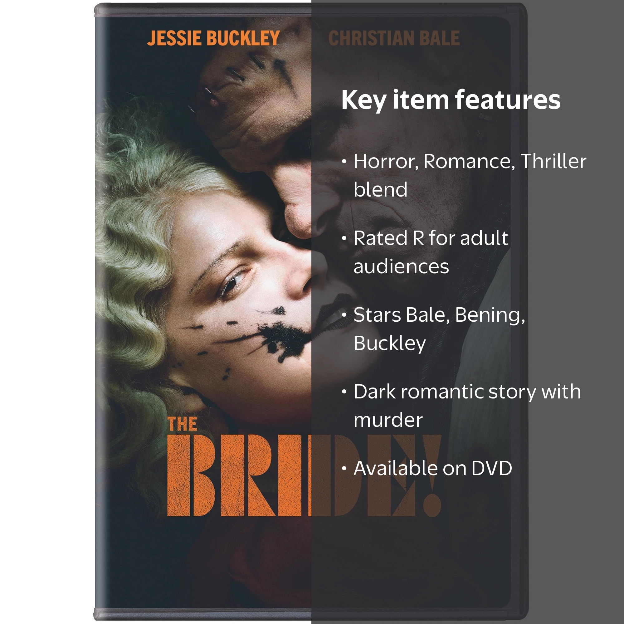 The Bride! (2026) (DVD), Horror, Warner Bros. - Walmart.com
