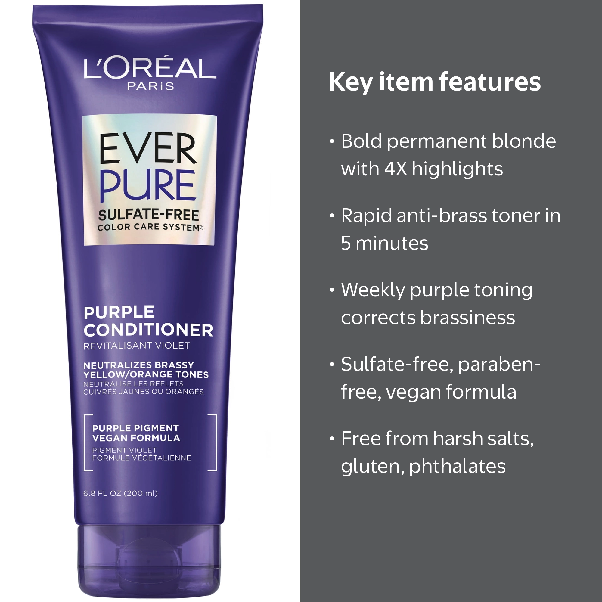 L'Oreal Paris Feria 9P Ice Blonde Permanent Hair Color and Toning
