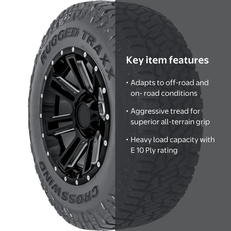 Crosswind Rugged Traxx 285/75R16 126/123Q E 10 Ply Rugged Terrain
