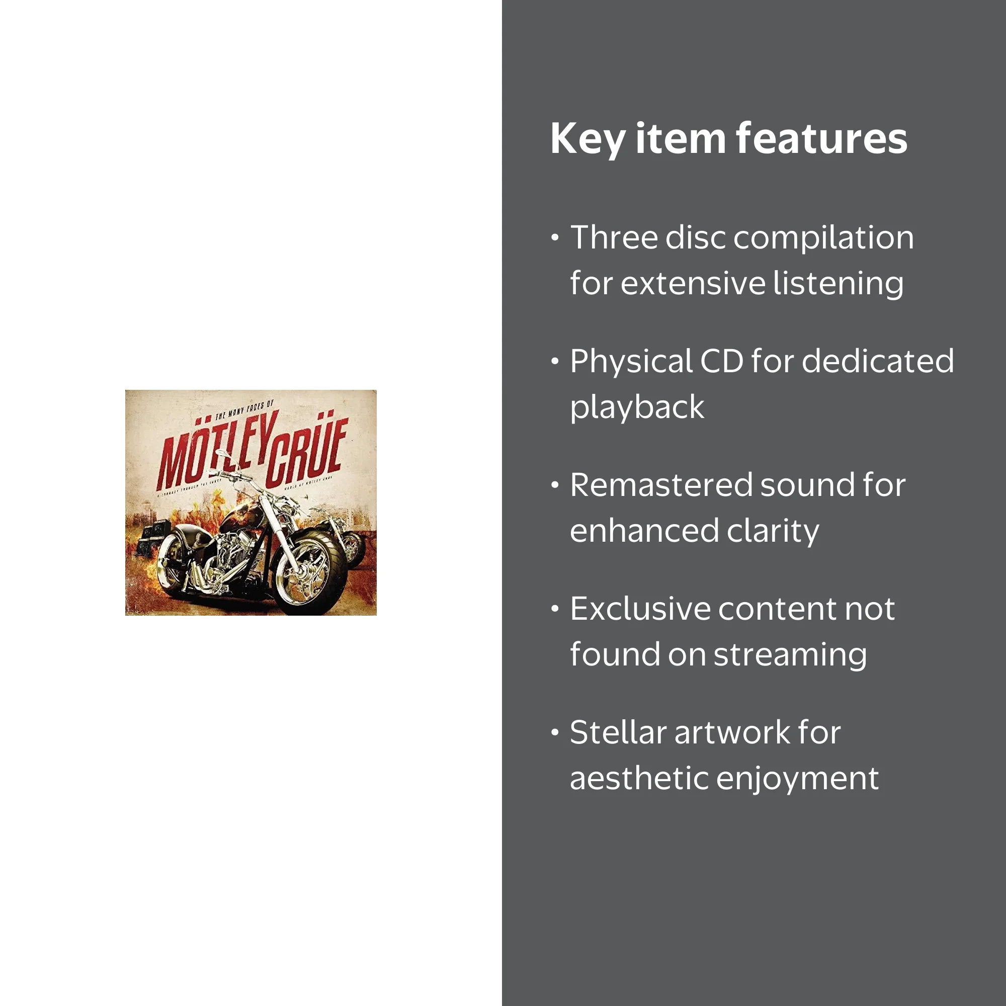 Many Faces Of Motley Crue / Various - Walmart.com