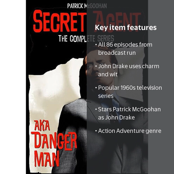 Secret Agent (aka Danger Man): The Complete Series (DVD), Timeless