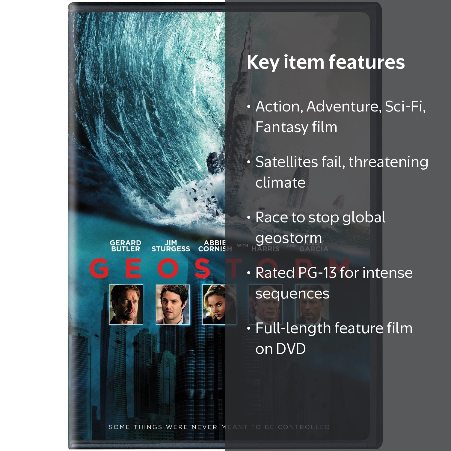Geostorm [DVD], Feature,Sci Fi, Action, Adventure, Science Fiction