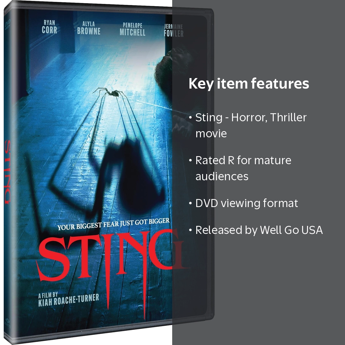 Sting (DVD), Well Go USA, Horror - Walmart.com