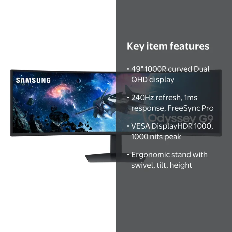Samsung, Gaming Monitor, 49