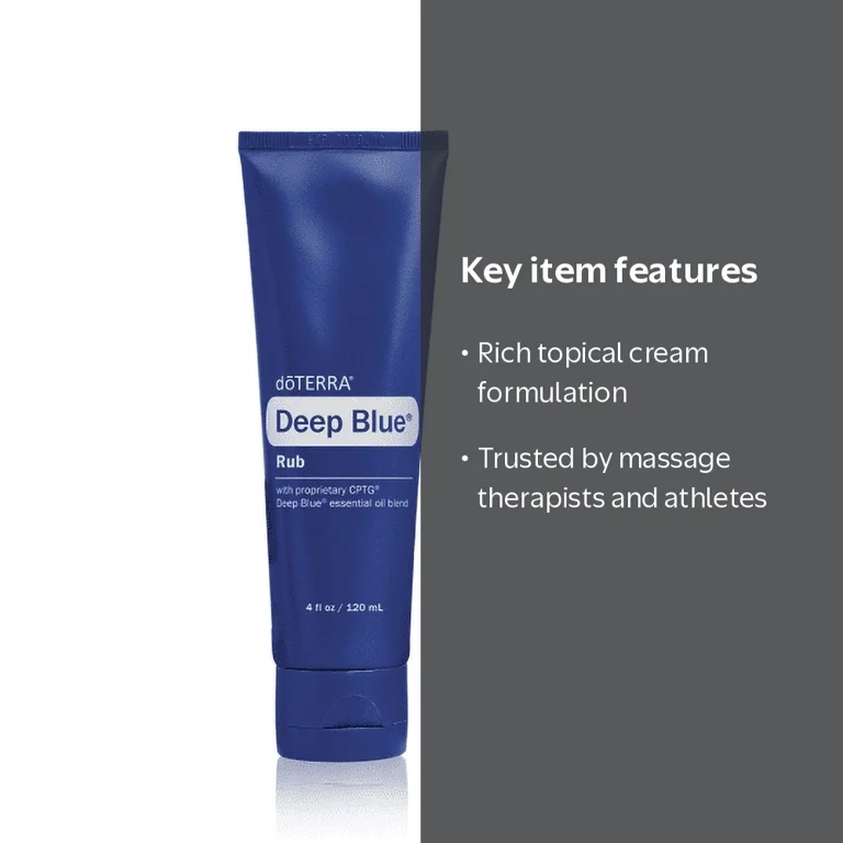 doTERRA, Deep Blue Rub, 4 fl oz, Topical Essential Oil - Walmart.com