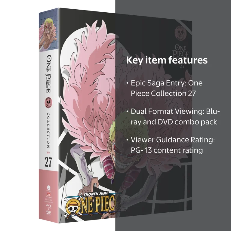 チャプター27 [Blu-ray] i8my1cf Funimation Prod One Piece: Collection 27, Anime Movie, English Blu