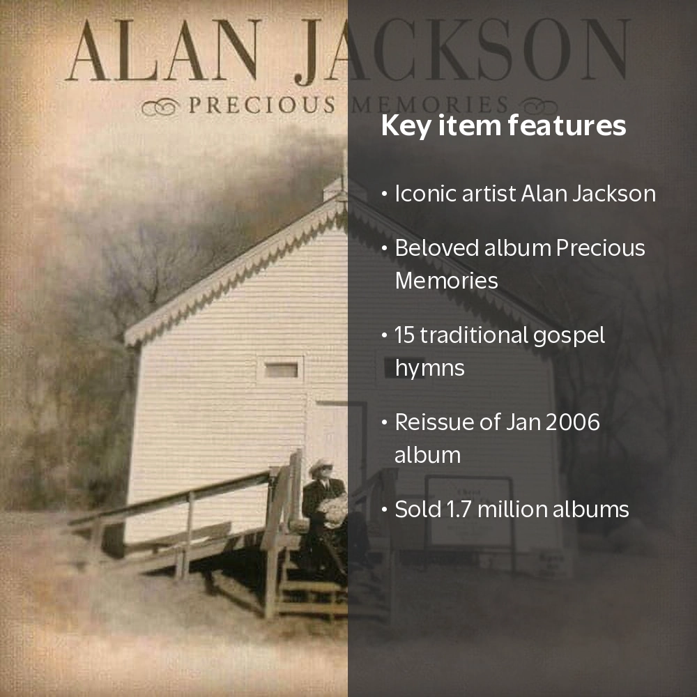 Capitola, Alan Jackson Precious Memories CD, Gospel Hymns, 2006
