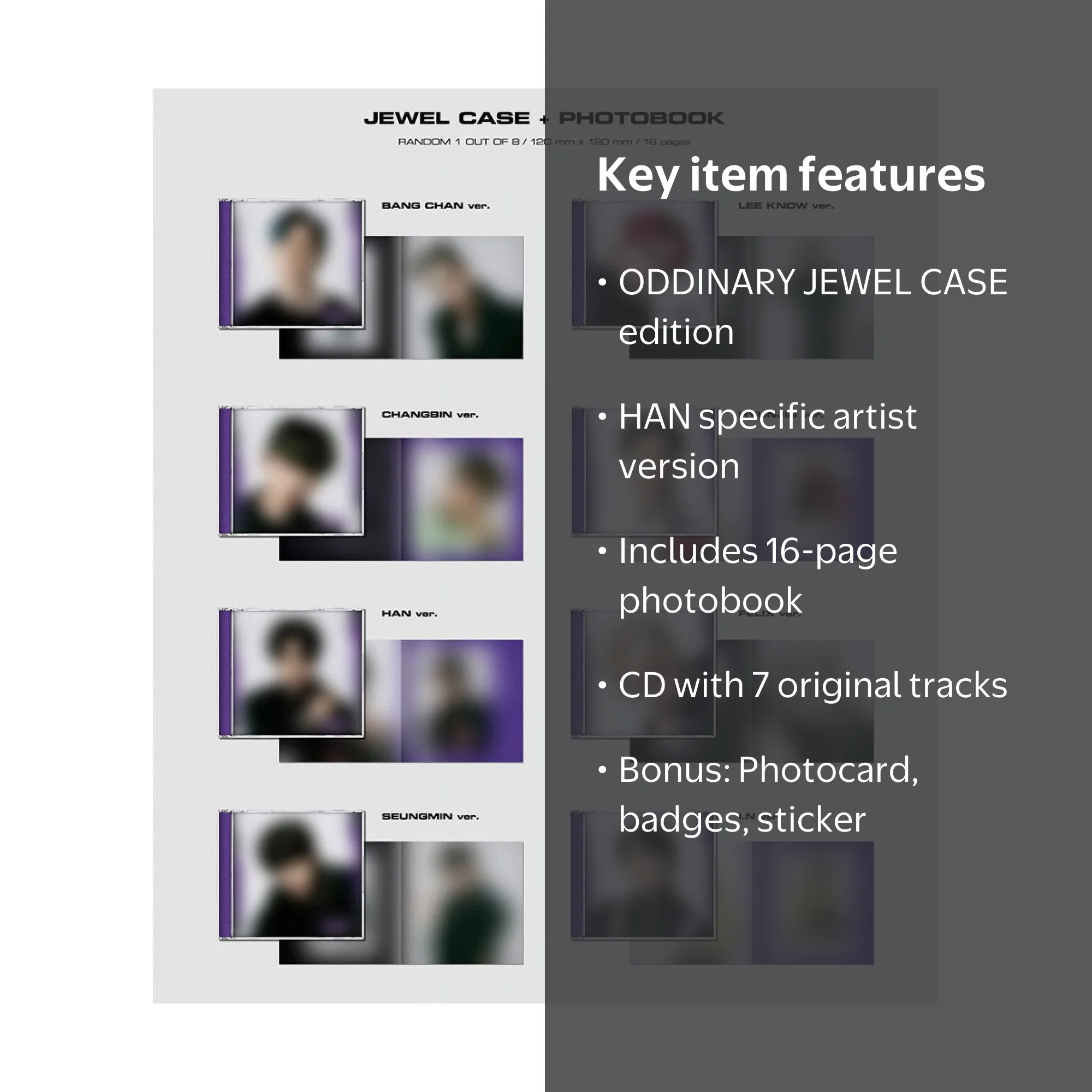 Stray Kids [ODDINARY] Album JEWEL CASE - Walmart.com