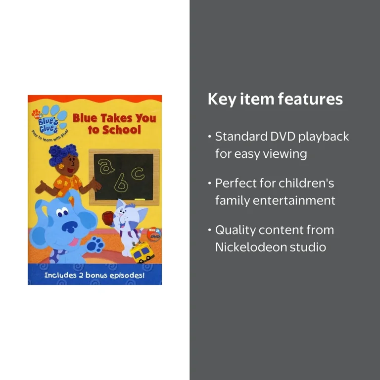 Pre-Owned Blue's Clues: Blue Takes You to School (DVD
