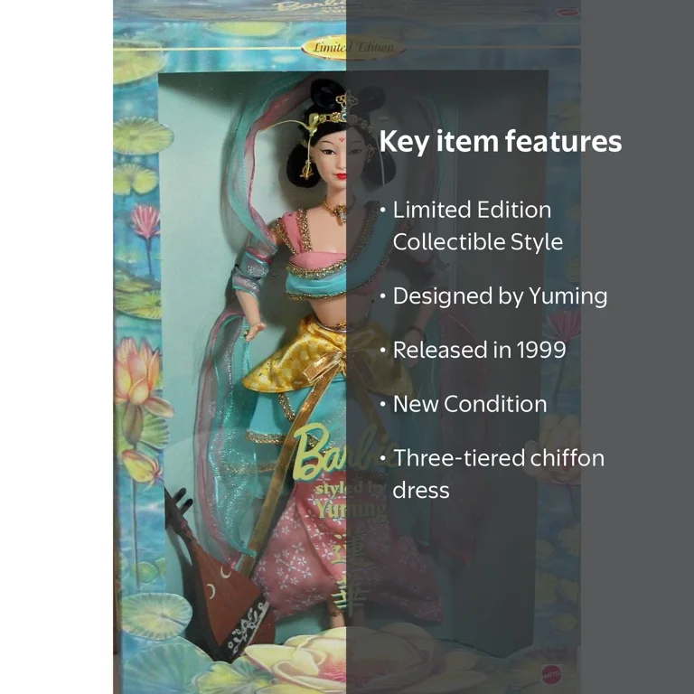 Barbie, Doll, Styled by Yuming Limited Edition 1999 - Walmart.com