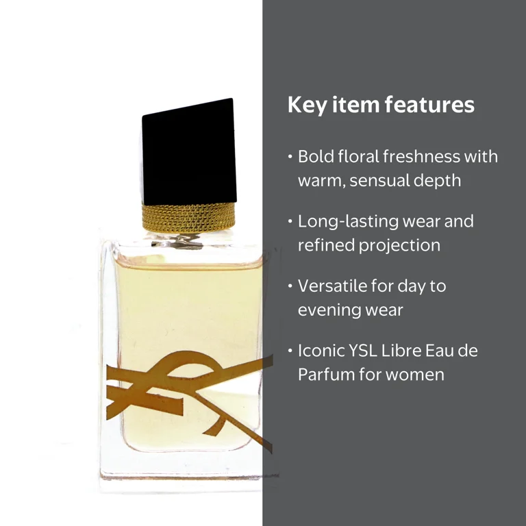 Yves Saint Laurent, Eau de Parfum, Libre 0.25 Oz, Perfume for