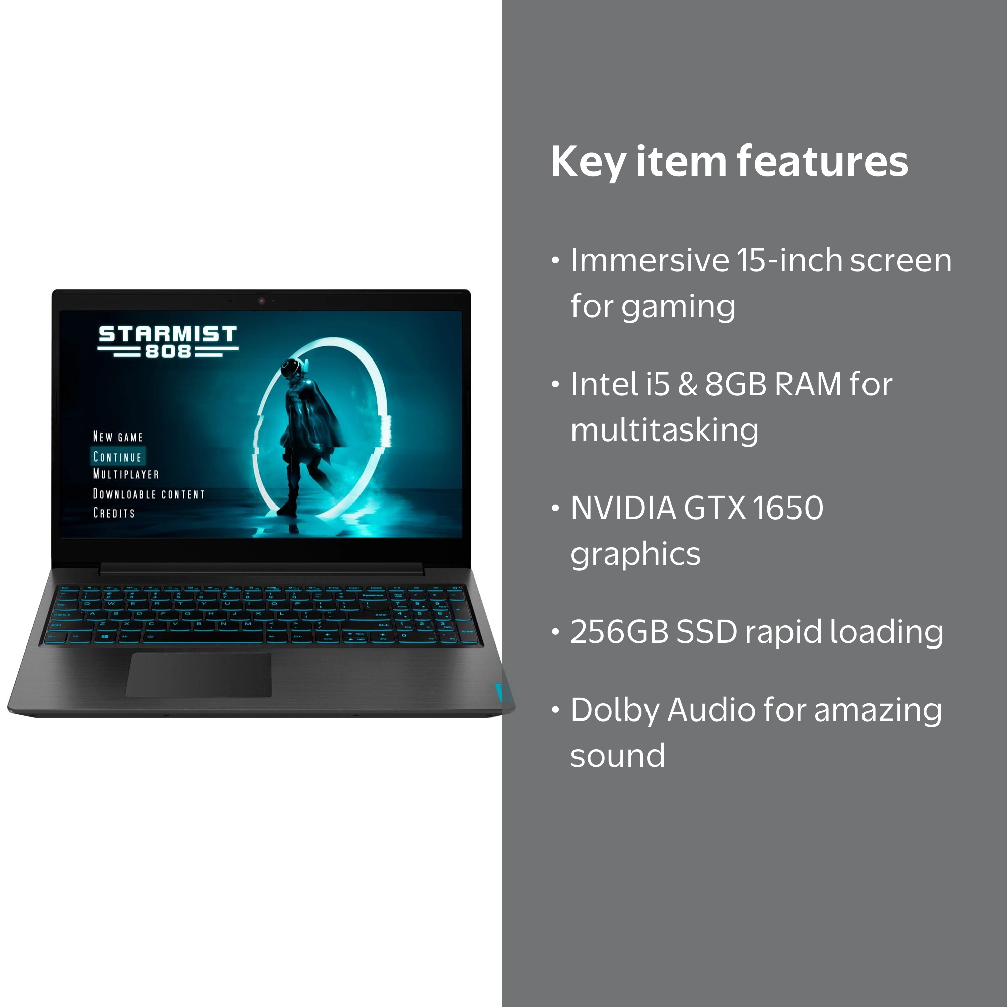 Lenovo IdeaPad L340 15 Gaming Laptop - Intel i5, 8GB Memory Lenovo IdeaPad L340 15 Gaming Laptop - Intel i5, 8GB Memory
