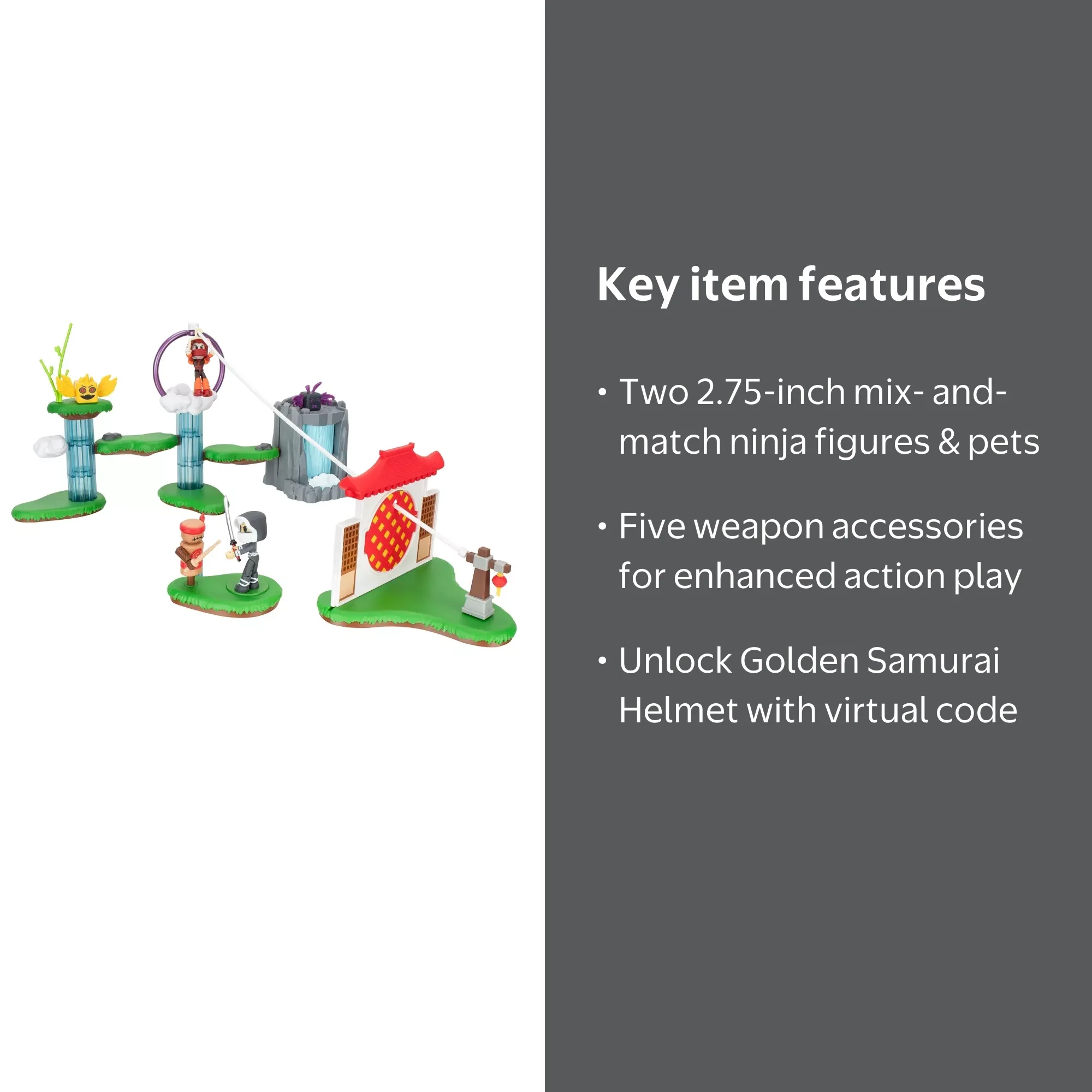 DevSeries Ninja Legends Valley Action Figure Playset - Walmart.com