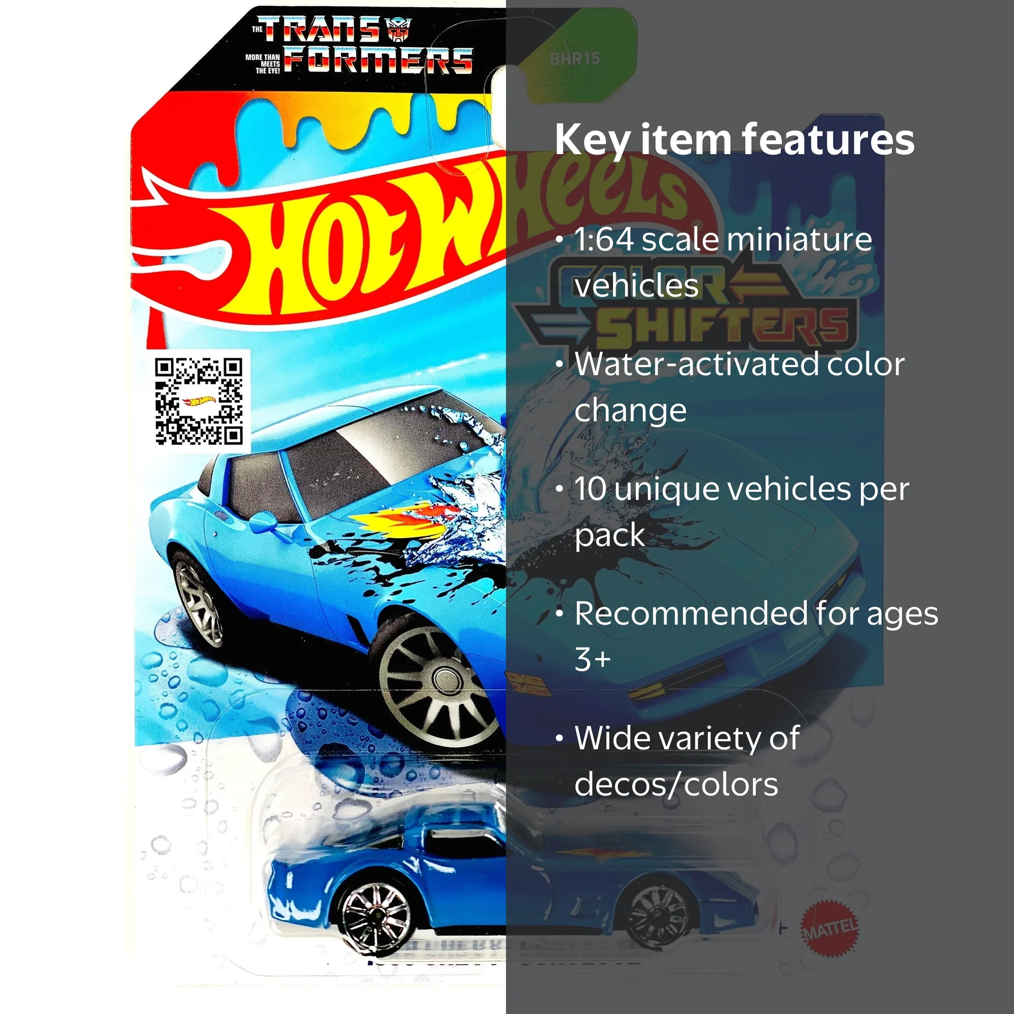 ホットウィール　カラーシフターズ　1980 CHEVY CORVETTE Hot Wheels Color Shifters 1980 Chevy Corvette Diecast Car